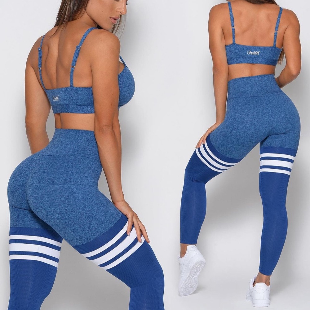 BOMBSHELL SPORTWEAR SCRUNCH THIGH-HIGHS